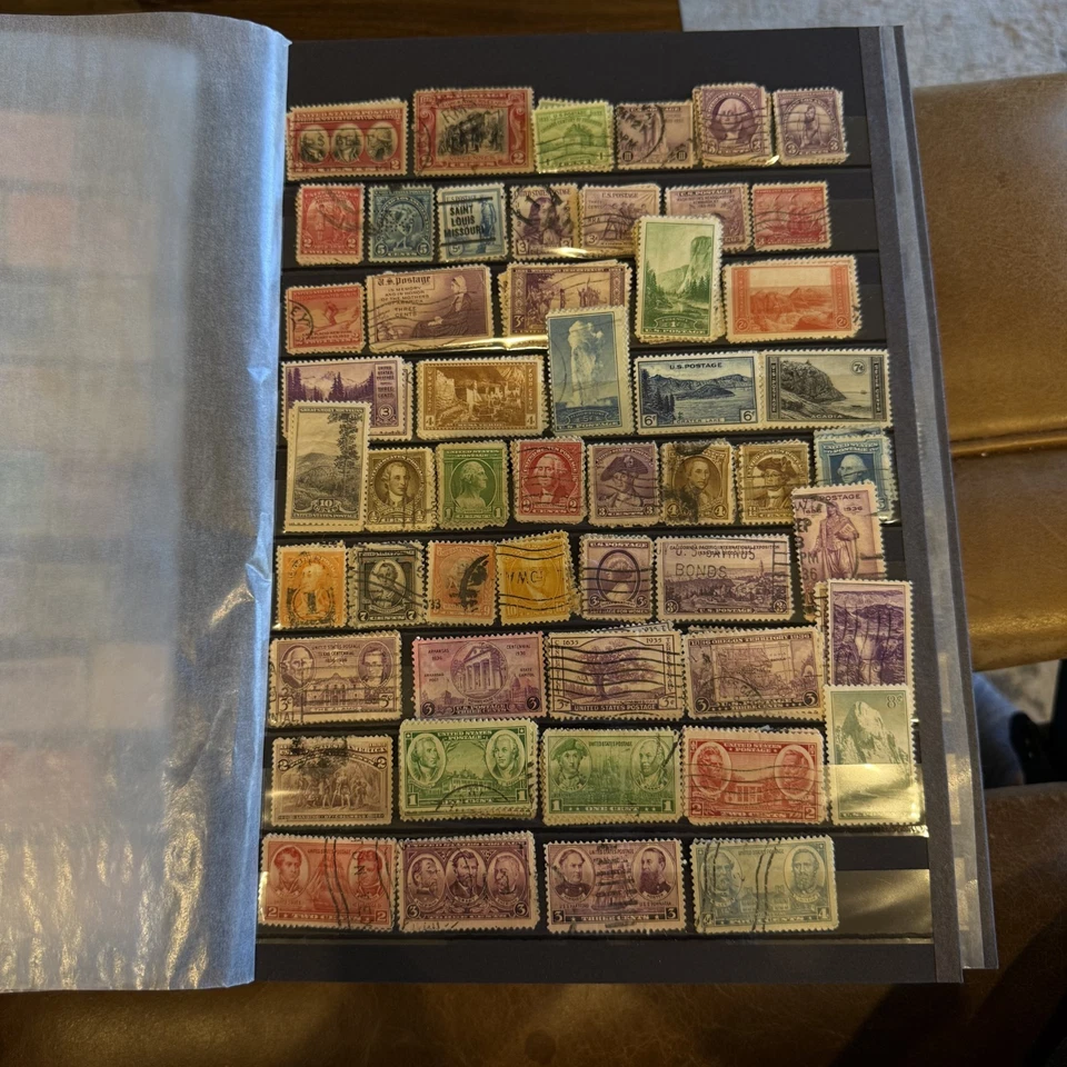 United States stamps from duplicate collection;... FREE SHIPPING, complete! - Image 3 of 4