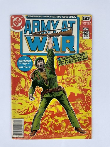Army At War #1 (DC Comics, 1978) 4 War Stories 1st Edition