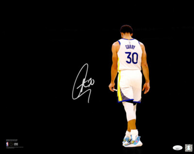 NBA サインStephen Curry 直筆サイン ステフィン・カリー JSA Stephen Curry Golden State Warriors Autographed 16