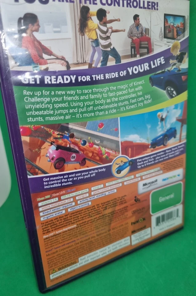 Kinect Joy Ride - Xbox 360 - PAL - Complete W Manual - Image 3 of 3