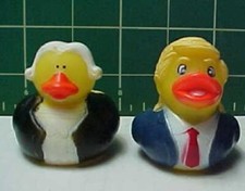 Rubber Duckies Presidents Washington  Trump