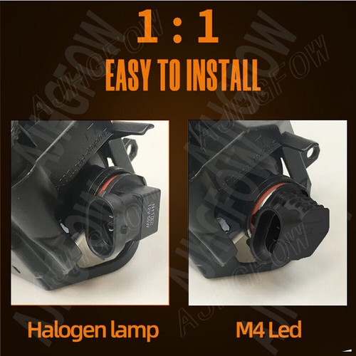 For Nissan Tiida Sedan 4-Door 2016-2018 LED Headlight High Low Bulbs Xenon White - Picture 9 of 14
