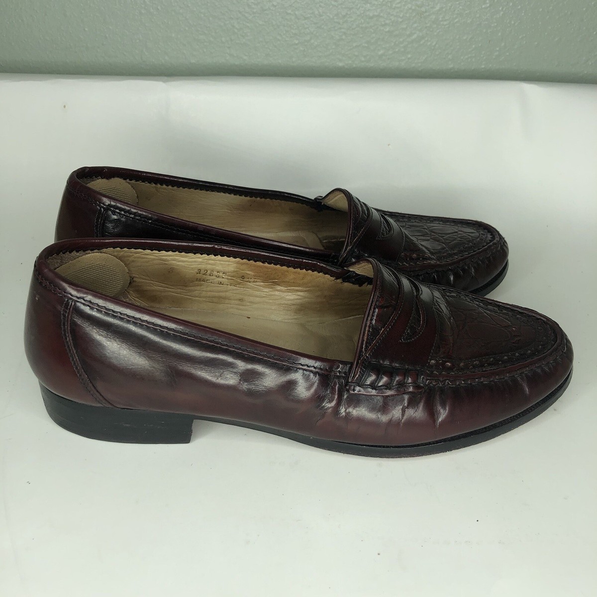steeple gate Casual Dress shoes Loafers Slip Ons Men Size 