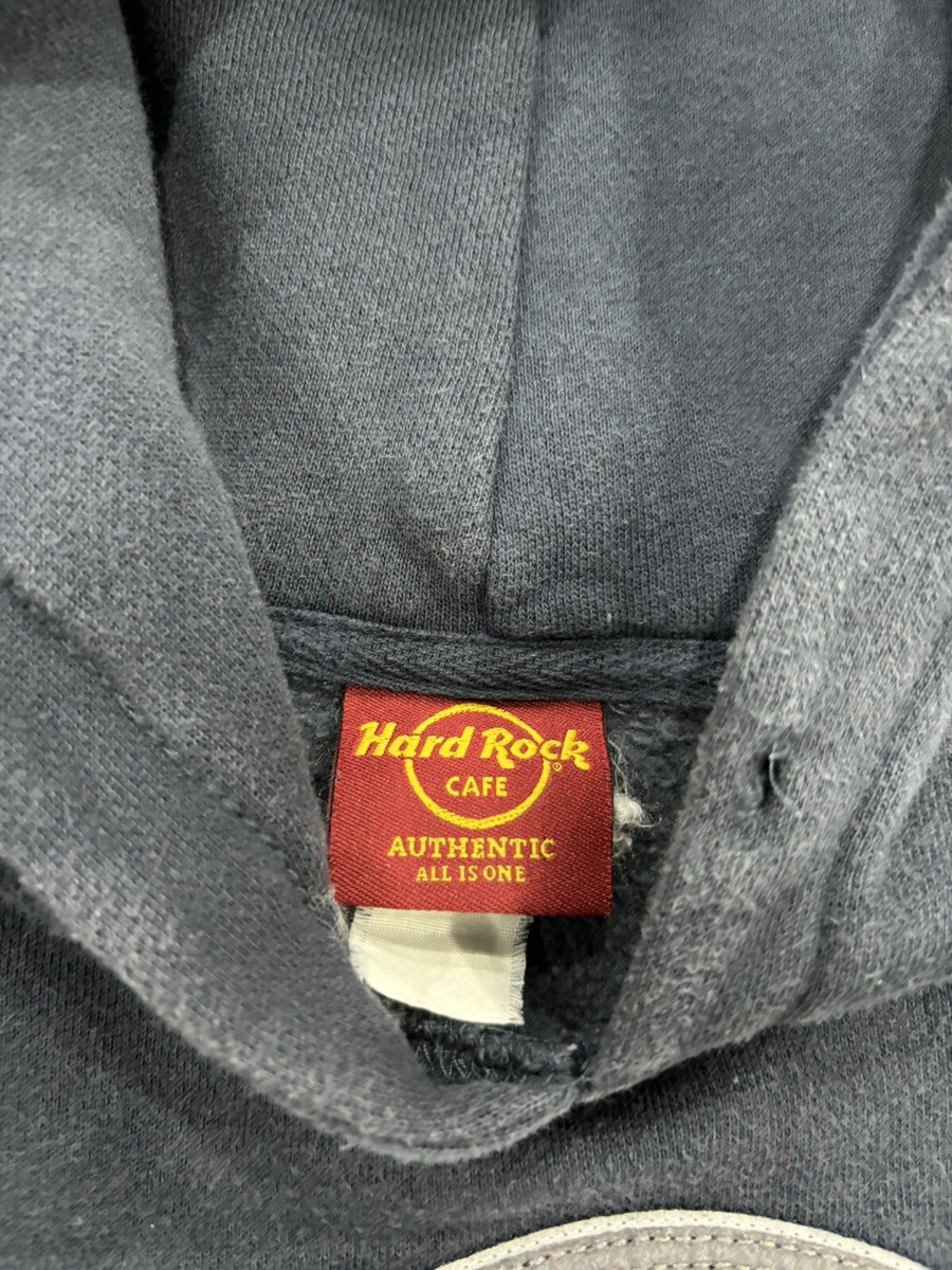 Vtg Hard Rock Hotel Casino Tampa Pullover Hoodie Sweatshirt Adult