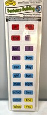 Magnetic Foam Sentence Building Kit 100 Pcs Die Cut Nouns Pronouns Verbs Adverbs