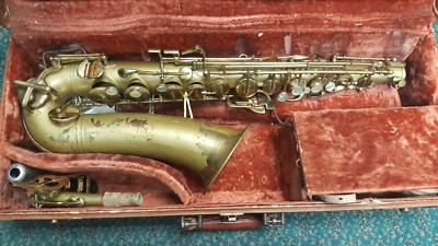 1955 Buescher 140 Series III Aristocrat Alto Saxophone - #350XXX FAST FREE SHIP!