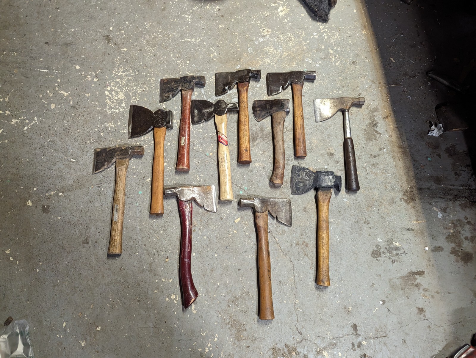 Vintage Lot Of 11 Hatchets Collins Plumb True Temper Etc. eBay