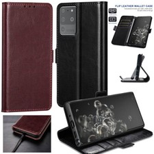 For Samsung Galaxy S20/S20+/S20 Ultra 5G PU Leather Case Flip Phone Wallet Cover