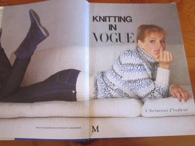 H/C BOOK KNITTING IN VOGUE LARGE BOOK       GREAT **** MUST SEE - Image 2 of 4