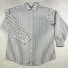 Brooks Brothers Shirt Mens Size 17 6/7 Non-Iron 346 Striped Button Down