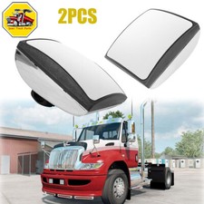 2pcs Chrome Hood Mirror For 2008-17 International Prostar Durstar Transtar Lhrh