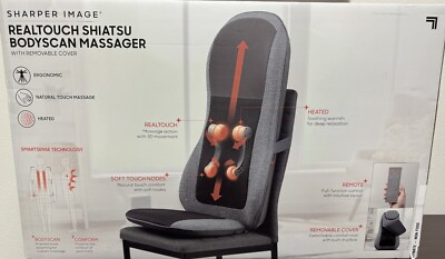 SHARPER IMAGE Bodyscan Massage Realtouch Shiatsu with Heat