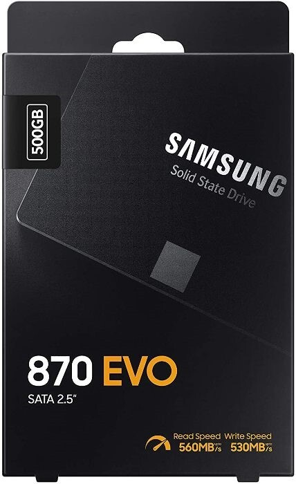 Samsung 870 Evo Wds500g2b0a Vs Samsung 860 Evo Samsung 870 Evo