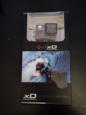  10TECH XD ActionCAM Full 1080p HD Resolution Waterproof 2'' LCD   GREAT ITEM  