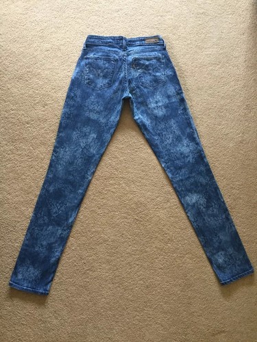 Women's Levis Demi Curve Modern Rise Skinny Stretch Jeans W25 L32 (685) |  eBay