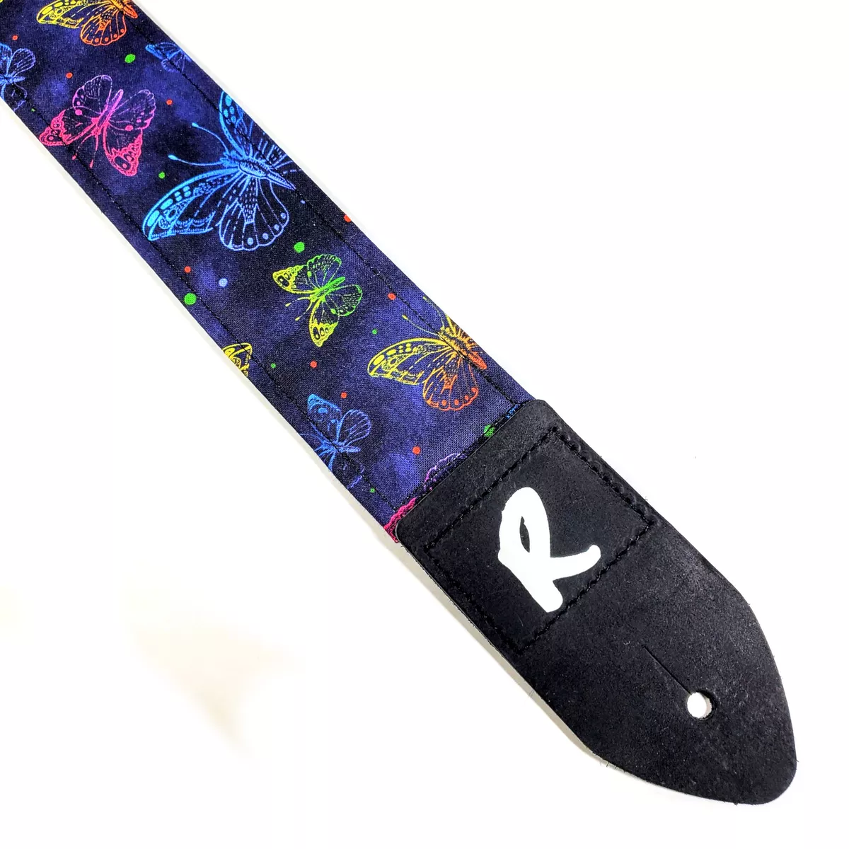 Butterfly on sale guitar strap