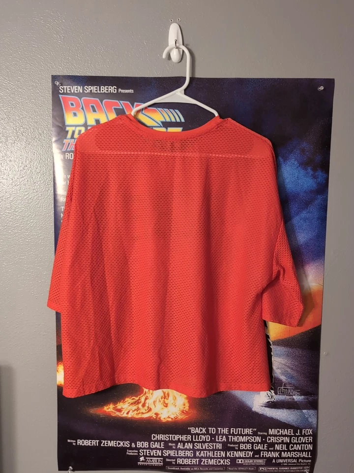 Bebe Sport Women's Size L Pink Mesh T-Shirt Short Sleeve Athletic - Изображение 3 из 4