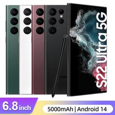 NEW SAMSUNG GALAXY S22 ULTRA 5G SM-S908U FACTORY UNLOCKED ALL COLORS MEMORY