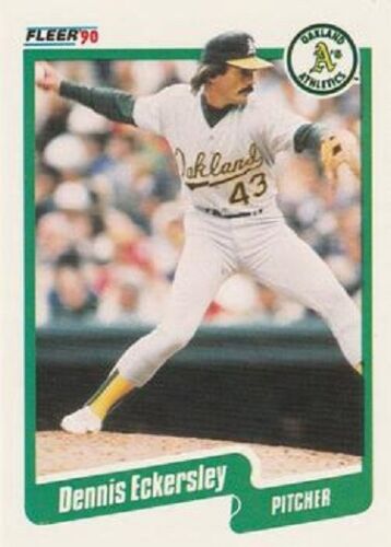 1990 FLEER BASEBALL single trading cards - Picture 9 of 154
