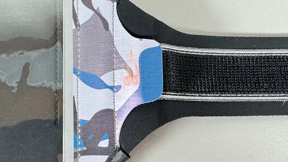 Armband Case for Phone w/ Card Slot | Universal Compatibility | Blue & Grey Camo - Image 3 of 4