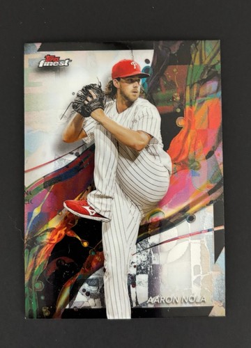 2024 Topps Finest #74 Aaron Nola | Baseball Card