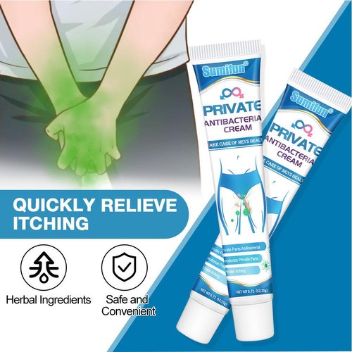 Men's Private Part Anti-itch Care Cream Deodorant Ointment Cream Anti-itch J7T1