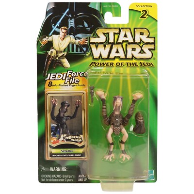 New 2000 Hasbro Star Wars Power of the Jedi Selbulba Boonta Eve 3.75" Figure