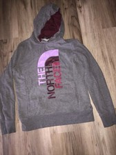 The North Face - Women's Medium - Gray Logo Hooded Sweatshirt - EUC