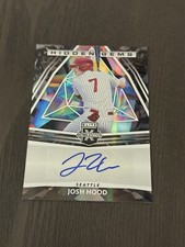 2022 Panini Elite Extra Edition Hidden Gems Black Autographs #HG-JH JOSH HOOD