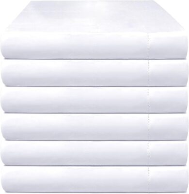 Flat Sheets Twin, Full, Queen, & Queen XL Sizes Home & Hospitality Bedding Set
