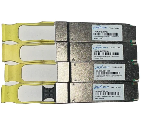lot 4x INNOLIGHT 1310NM 40GB QSFP+ IR4 OPTICAL transceiver TR-IQ13C-N00 MTP/MPO