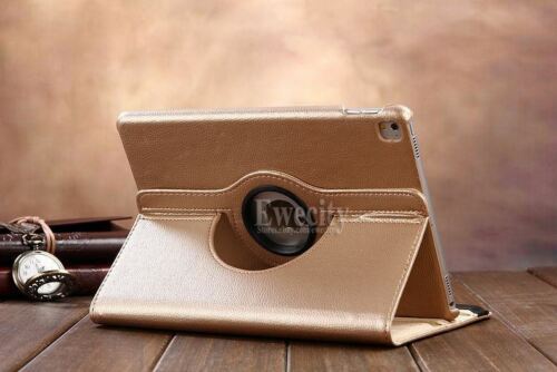 Luxury Bling Folio 360 Rotating Stand PU Leather Smart Case Cover For Apple iPad - Picture 2 of 22