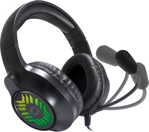 SPEEDLINK TYRON RGB Gaming Stereo Headset Kopfhörer mit Mikrofon AUX Schwarz - Bild 2 von 4
