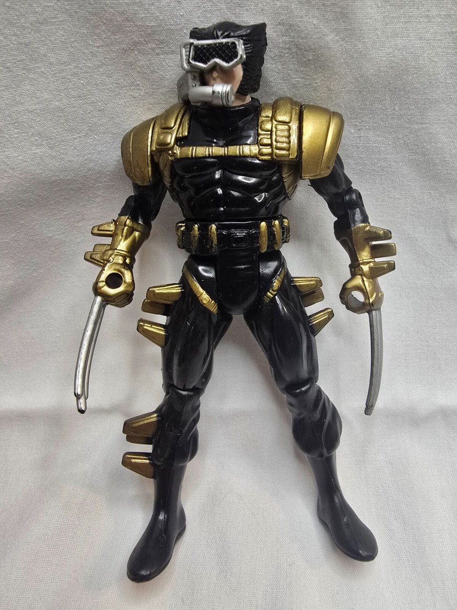 X-Men Black Suit Spy Wolverine Action Figure Vintage 1993 ToyBiz 5