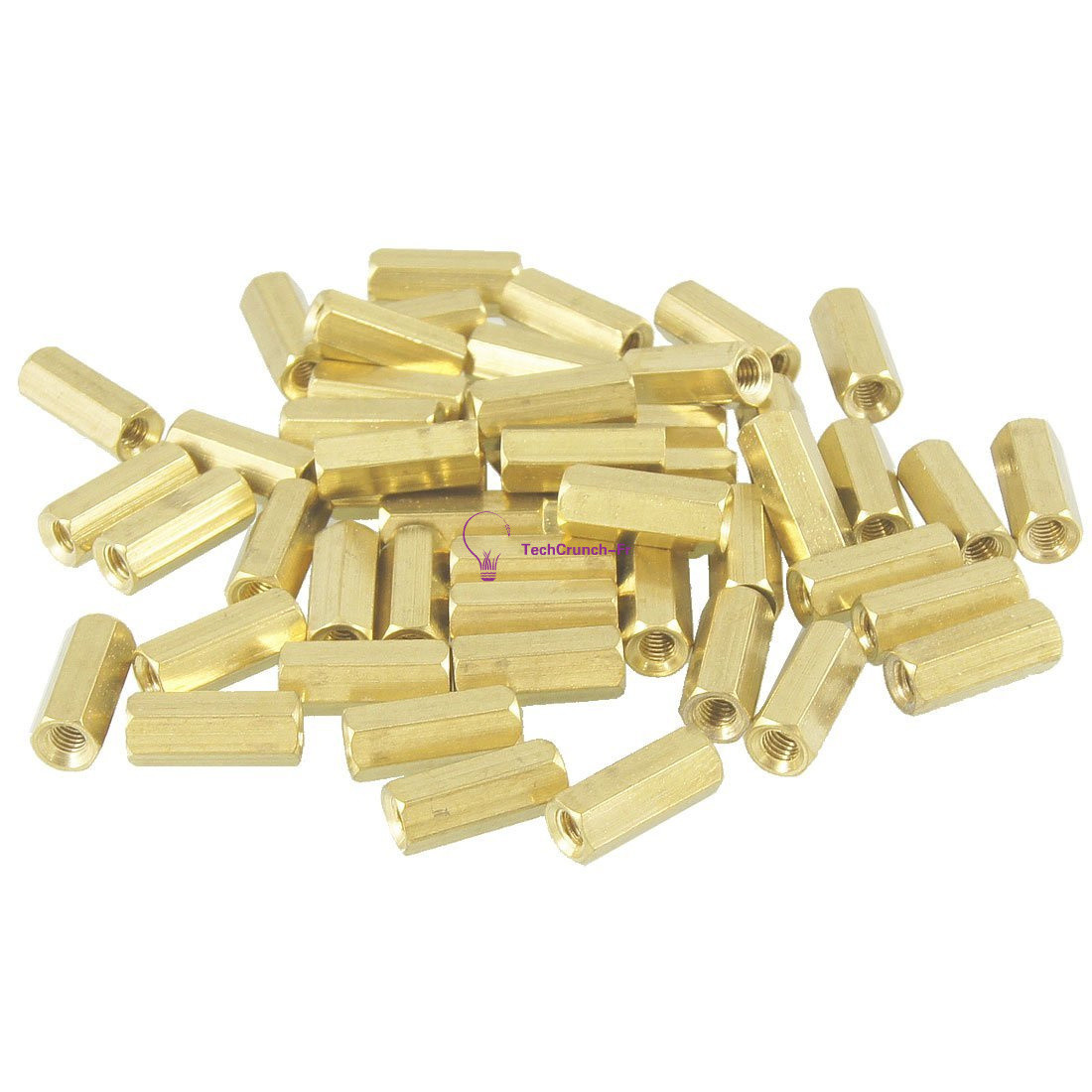 50pcs M3 12 mm Hexagonal net nut Female brass Standoff/Spacer | eBay