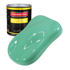 Restoration Shop 1 Gallon Light Aqua Acrylic Enamel Single Stage Auto Paint Restoration Shop 1 Gallon Light Aqua Acrylic Enamel Single Stage Auto Paint