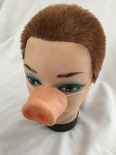 Halloween Costume Accessory Rubber Piggy Pig Nose