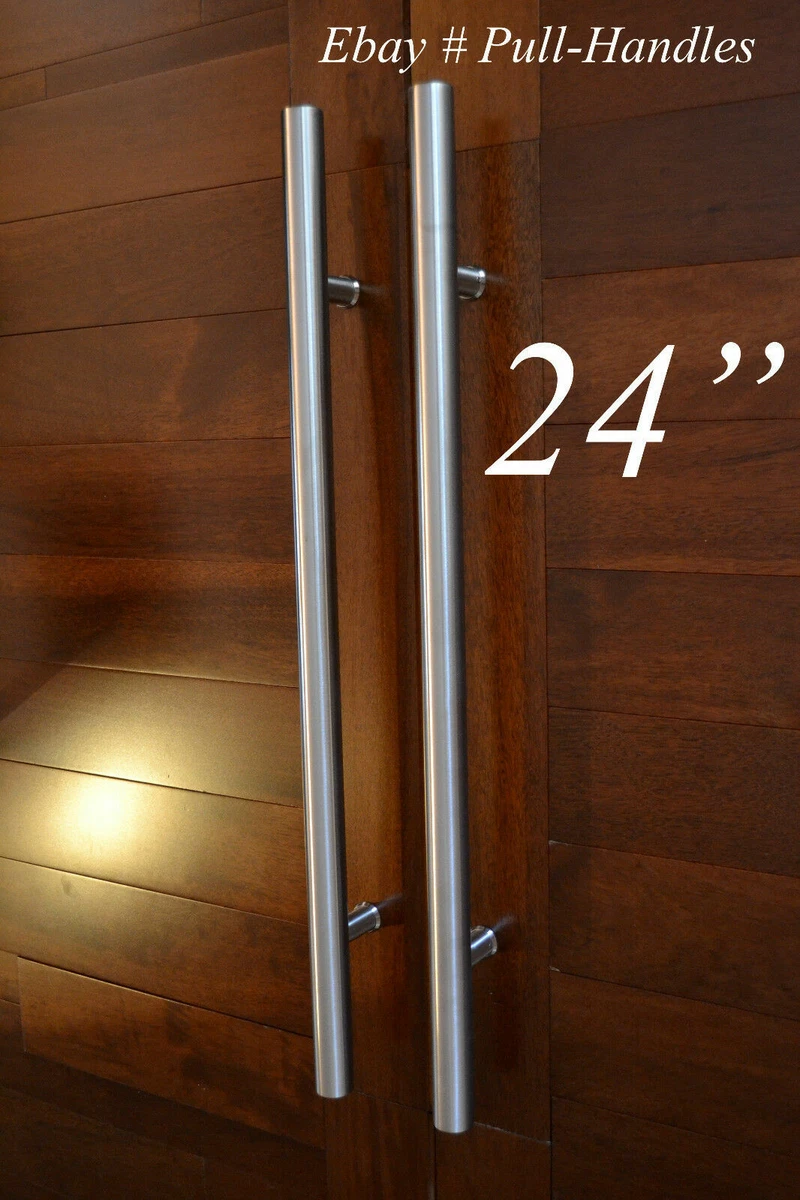 Pull Handle 24 inch Brushed Stainless Steel Door Handles Interior or Exterior