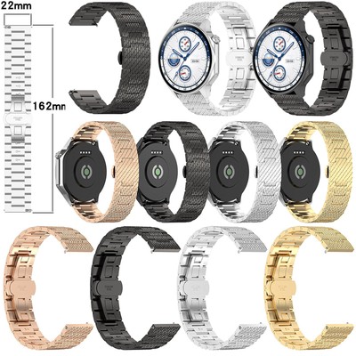 22mm Struktur Edelstahl Armband Watch Strap für OPPO Watch X2 für Oneplus Watch3