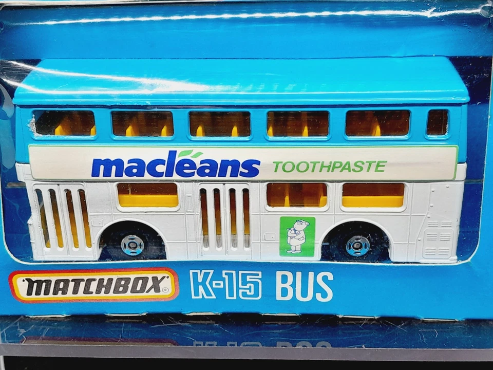 MATCHBOX SUPERKINGS K-15 BUS MACLEANS TOOTHPASTE - Image 2 of 4