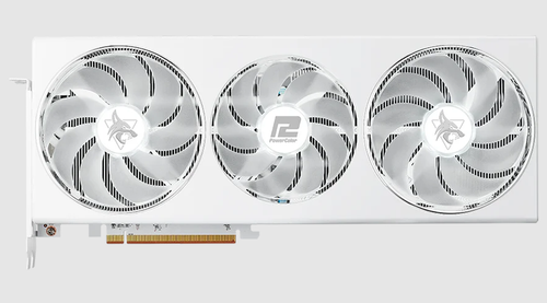 PowerColor AMD Radeon RX 7800 XT 16GB GDDR6 Spectral white Graphic Card - Picture 3 of 7