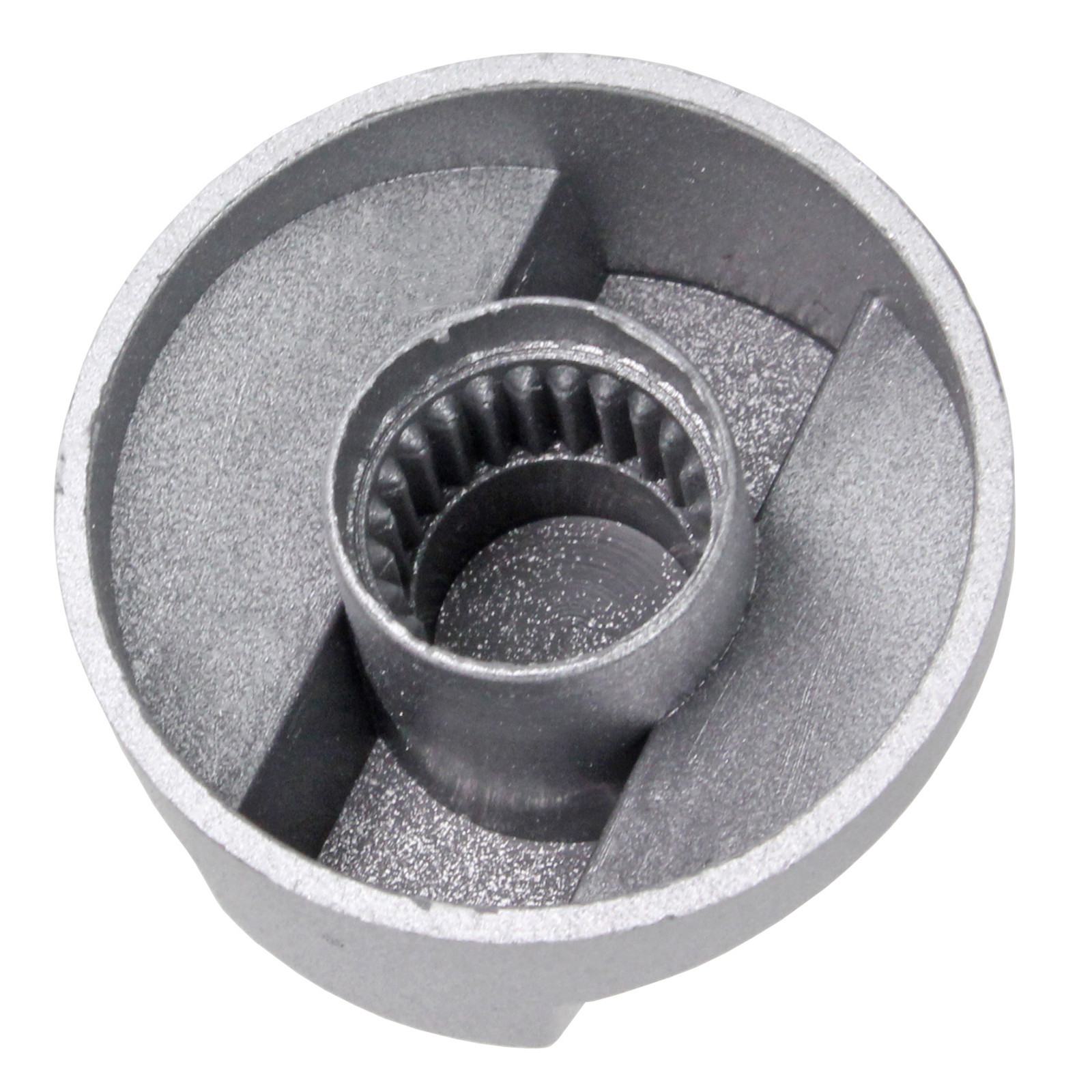 Chrome Oven Knob Switch Silver Gas Hob Cooker Knobs LAMONA HOWDENS