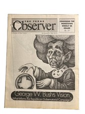 The Texas Observer Journal September 16 1994 George W. Bush Keller Republican