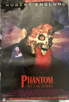 Vintage Phantom of the Opera poster 1980 s