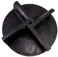 SALTDOGG 12" SPINNER DISK FITS TGS03 & TGS07 SALT SPREADERS 1/2" BORE 3019561