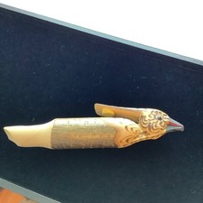 Handcarved Vintage Wooden Duck Whistle