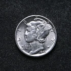 1943 Mercury Silver Dime AU++ (bb18607)