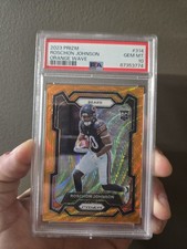 2023 Panini Prizm - Rookies Roschon Johnson #314 Orange Prizm /249 (RC)