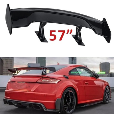 #ad For Audi TT TTRS Rear Trunk Spoiler Lip Wing Matte Black Color Upper 57inch $169.99