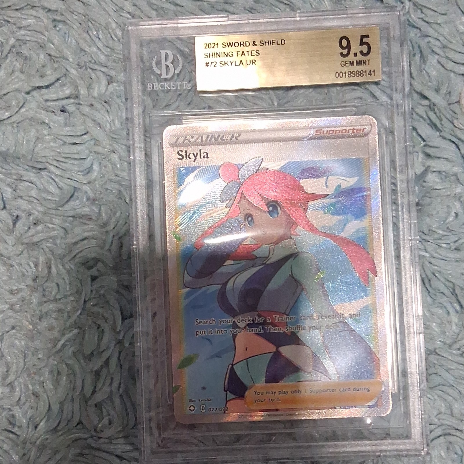 Skyla 2021 Sword & Shield: Shining Fates #072/072 Holo (Full Art) Price Guide - Sports Card Investor Skyla 2021 Sword & Shield: Shining Fates #072/072 Holo (Full Art) Price Guide - Sports Card Investor